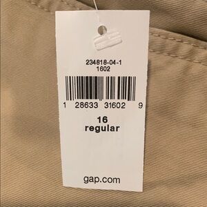 GAP Tan Chinos Classic Style